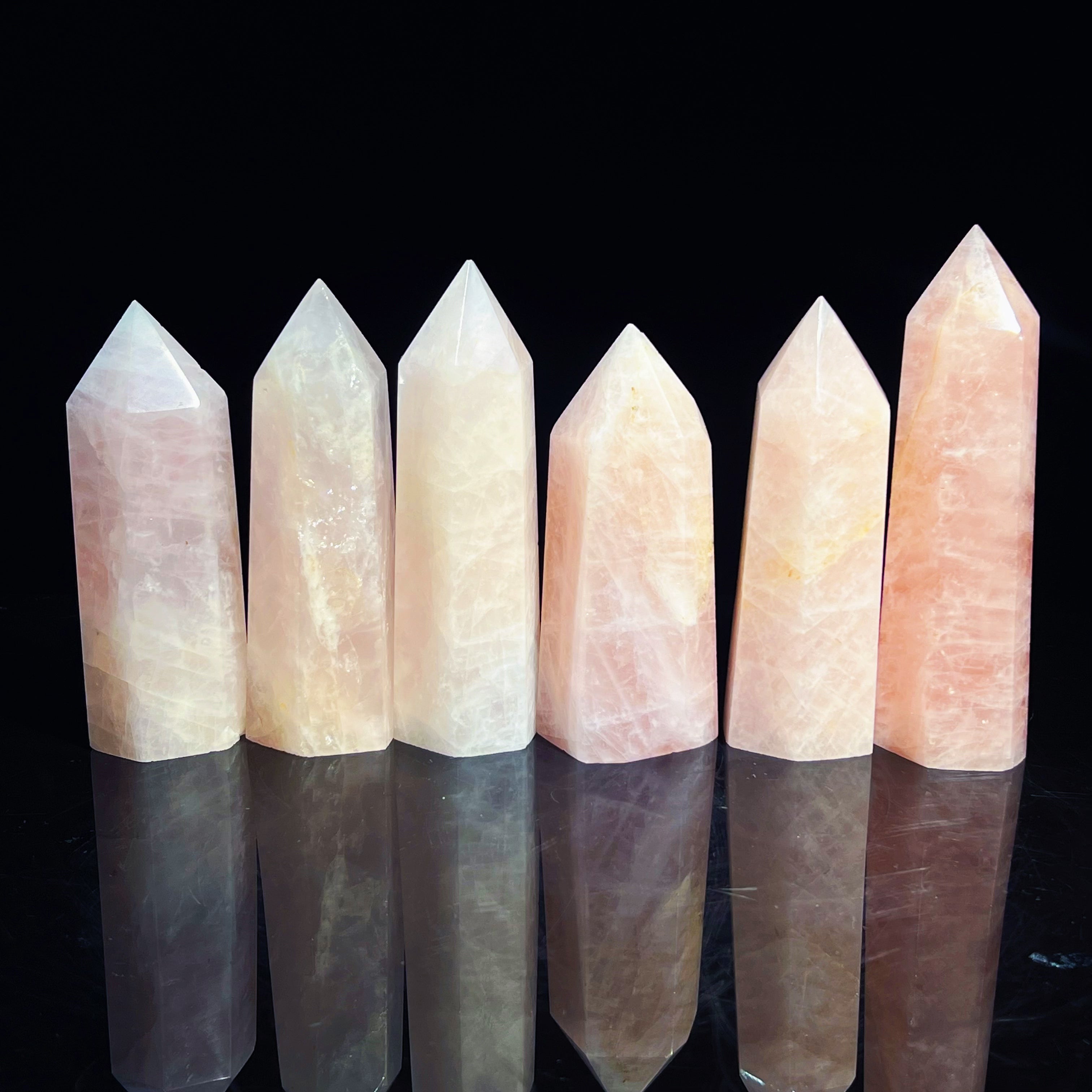 Large Rose Quartz Crystal Cluster